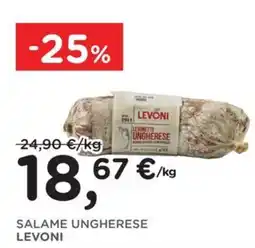 Poli SALAME UNghERese LEVONI offerta