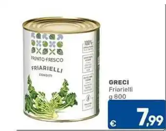 C+C Cash and Carry GRECI Friarielli offerta