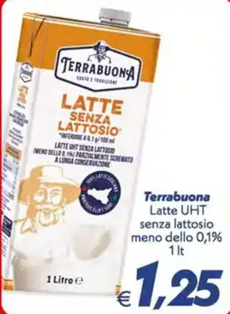 Iper Super Conveniente Terrabuona Latte UHT senza lattosio offerta