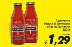 Iper Super Conveniente Agromonte Passata di pomodoro offerta