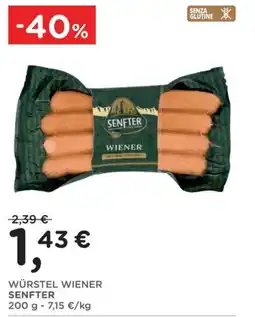 Poli WÜRSTEL WIENER SENFTER offerta