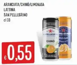 Sisa San Pellegrino Chinò offerta