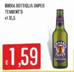 Sisa Birra bottiglia super Tennent's offerta