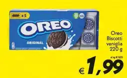 Iper Super Conveniente Oreo Biscotti vaniglia offerta