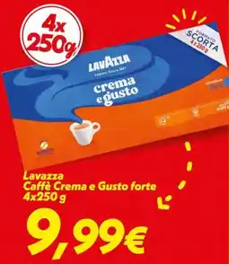 Iper Super Conveniente Lavazza Caffè Crema e Gusto forte offerta