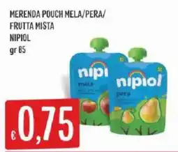 Sisa Merenda Pouch Nipiol offerta