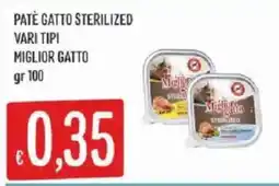 Sisa Paté Gatto Sterilized Miglior Gatto offerta
