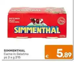 C+C Cash and Carry SIMMENTHAL Carne in Gelatina offerta