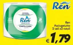 Iper Super Conveniente Ren Asciugatutto offerta