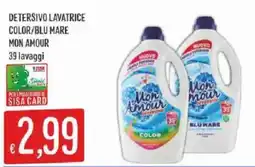 Sisa Detersivo lavatrice Color/Blu Mare Mon Amour offerta