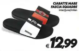 Iper Super Conveniente CIABATTE MARE FASCIA SQUADRE offerta