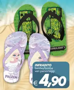 Iper Super Conveniente INFRADITO bimbo/bimba vari personaggi offerta