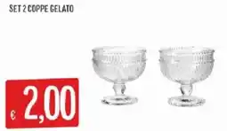 Sisa SET 2 COPPE GELATO offerta