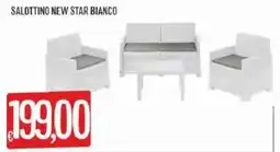 Sisa Salottino New Star Bianco offerta