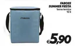 Iper Super Conveniente FABOSS SUMMER FIESTA borsa termica offerta
