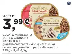 Poli GELATO VARIEGATO SOFT & CRUNCHY CARTE D'OR offerta