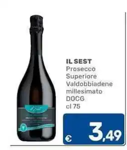 C+C Cash and Carry IL SEST Prosecco Superiore Valdobbiadene millesimato DOCG offerta