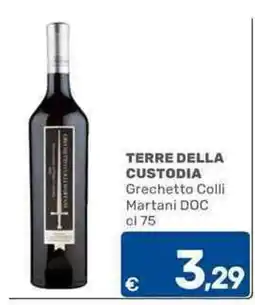 C+C Cash and Carry TERRE DELLA CUSTODIA Grechetto Colli Martani DOC offerta