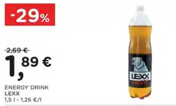 Poli ENERGY DRINK LEXX offerta
