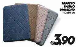 Iper Super Conveniente TAPPETO BAGNO DIAMOND offerta