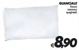 Iper Super Conveniente GUANCIALE fiocco memory spaghetti offerta