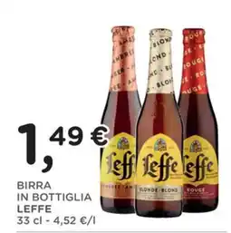 Poli Birra in bottiglia Leffe offerta