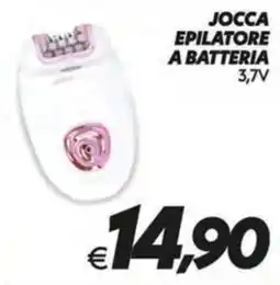Iper Super Conveniente Jocca Epilatore a batteria offerta