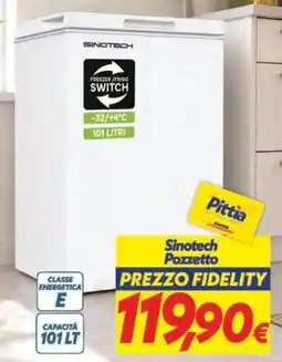 Iper Super Conveniente Sinotech Freezer / Frigo Switch offerta