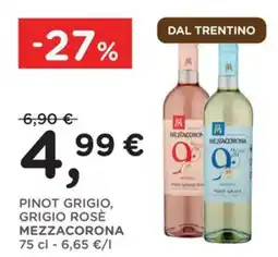 Poli PINOT GRIGIO, GRIGIO ROSÈ MEZZACORONA offerta