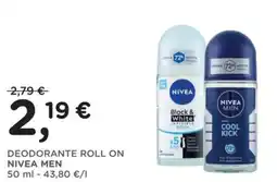 Poli DEODORANTE ROLL ON NIVEA MEN offerta
