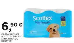 Poli Carta Igienica Pulito Completo Scottex offerta