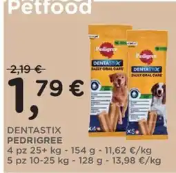 Poli DENTASTIX PEDRIGREE offerta