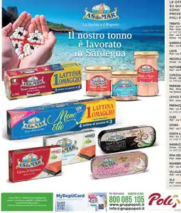 Poli AS do MAR Tonno trancio intero offerta