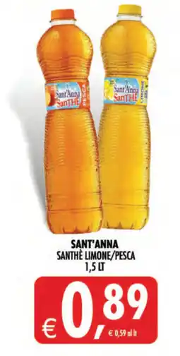 Deco Supermercati SANT'ANNA SAN THE LIMONE/PESCA offerta