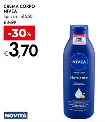 Bennet Crema Corpo NIVEA offerta