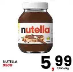 Interspar Nutella offerta