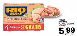 Interspar Tonno all'Olio di Oliva RIO mare offerta