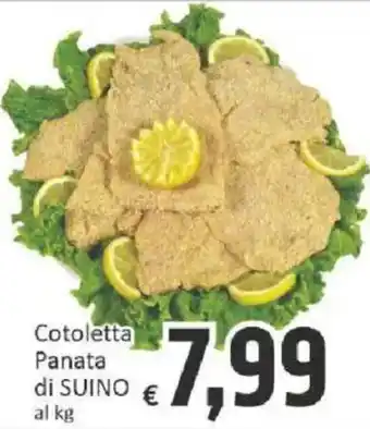 Paghi Poco Cotoletta Panata di SUINO offerta