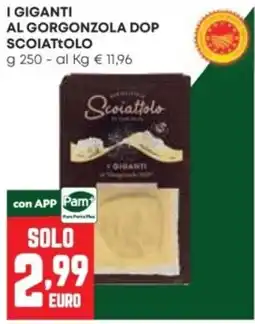 Pam I Giganti al Gorgonzola DOP Scoiattolo offerta