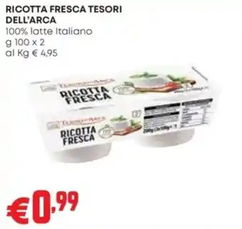 Pam Ricotta Fresca Tesori dell'Arca offerta