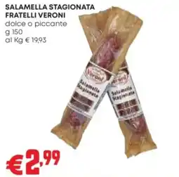 Pam Salamella stagionata Fratelli Veroni offerta