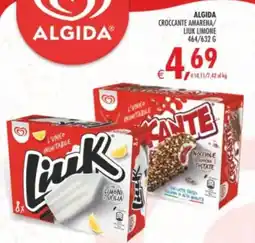 Deco Supermercati Algida croccante amarena/ liuk limone offerta