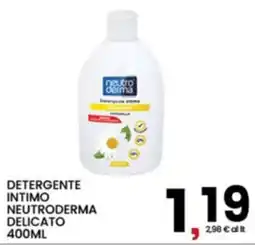 Interspar Detergente Intimo Neutroderma Delicato offerta
