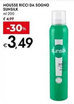 Bennet Mousse Ricci Da Sogno Sunsilk offerta