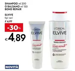 Bennet L'ORÉAL PARIS ELVIVE BOND REPAIR offerta