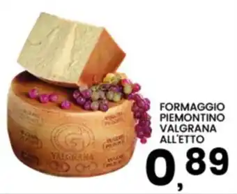 Interspar Formaggio Piemontino Valgrana offerta