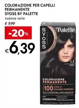 Bennet Colorazione per capelli Syoss by Palette offerta