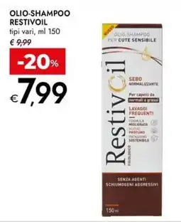 Bennet Olio-Shampoo Restivoil offerta