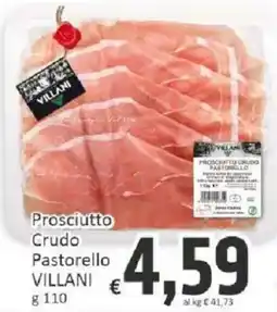 Paghi Poco Prosciutto Crudo Pastorello VILLANI offerta