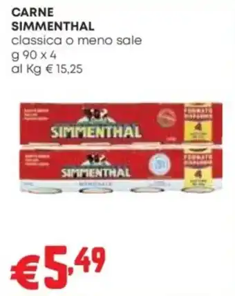 Pam CARNE SIMMENTHAL offerta